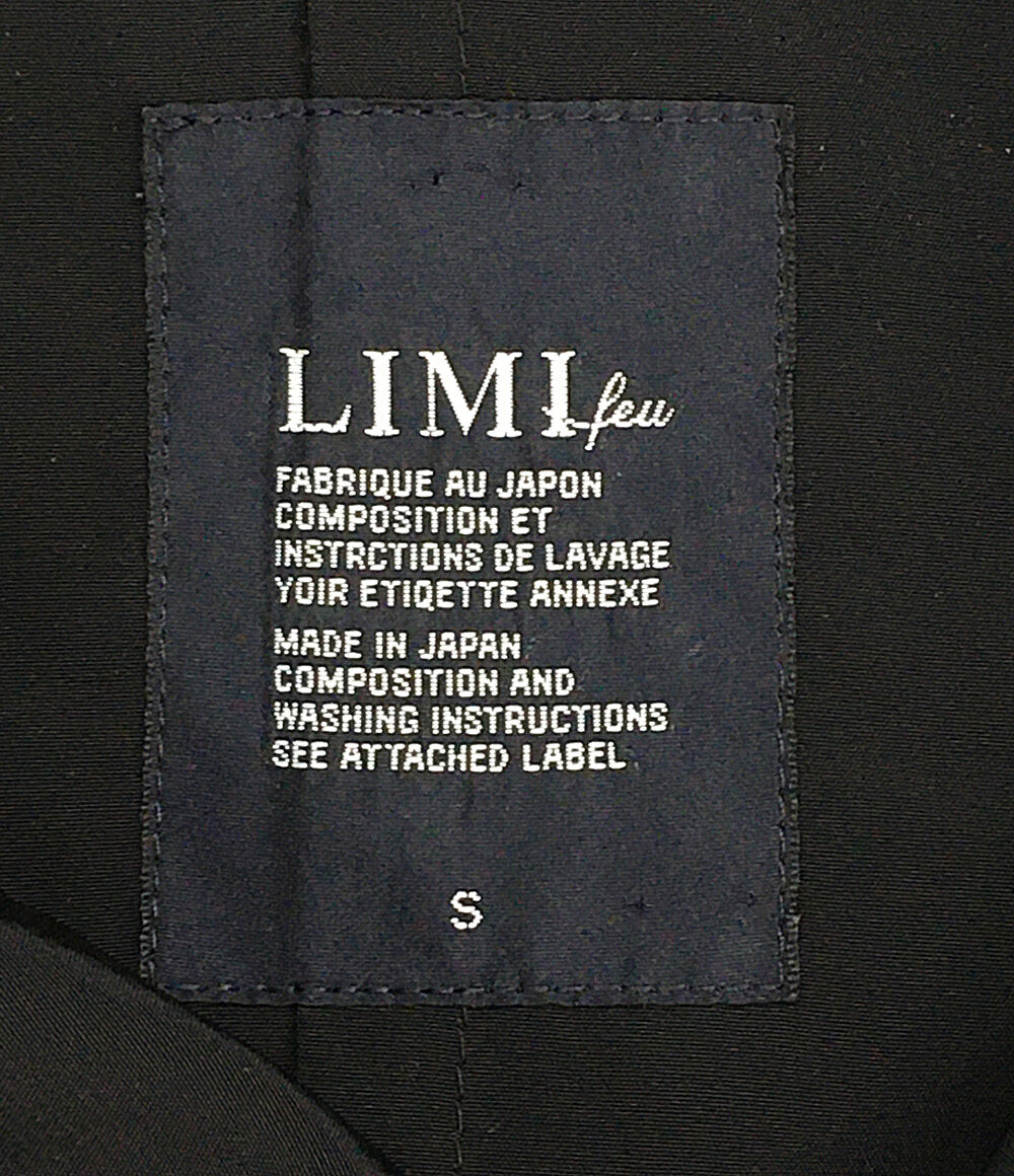 Limi feu 半袖ジップシャツ ポケット付き LY-J18-900 レディース SIZE S リミフゥ