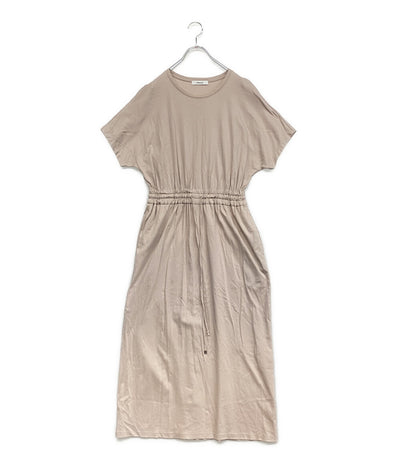 ebure エブール エアリーコットンワンピース 半袖 ピンク 23SS 3710300340 レディース SIZE 38