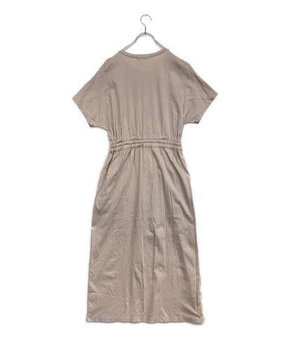 ebure エブール エアリーコットンワンピース 半袖 ピンク 23SS 3710300340 レディース SIZE 38