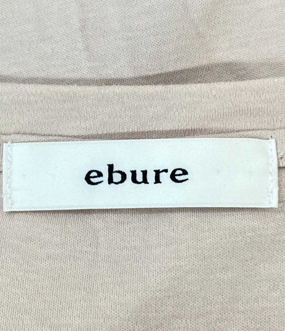 ebure エブール エアリーコットンワンピース 半袖 ピンク 23SS 3710300340 レディース SIZE 38