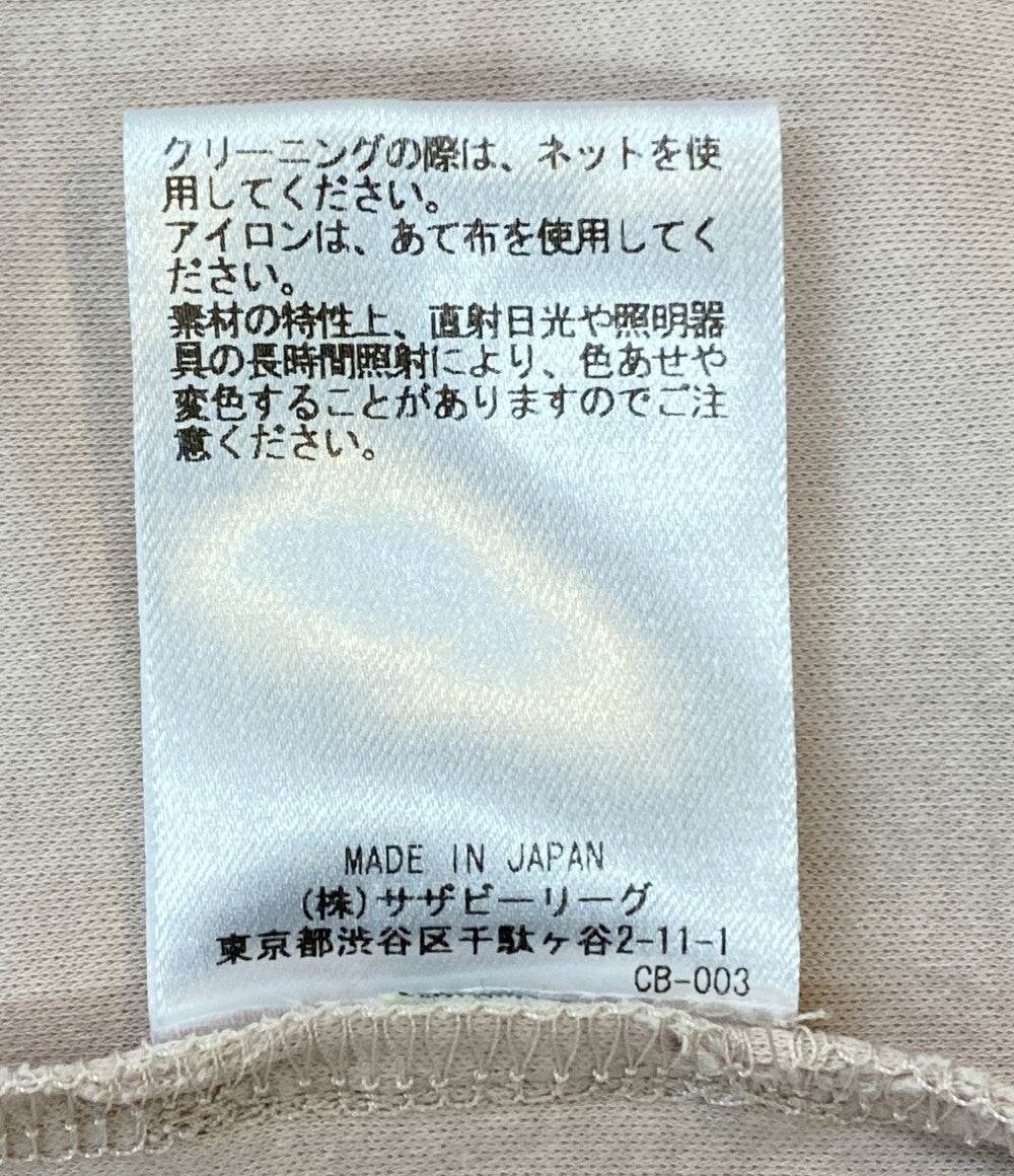 ebure エブール エアリーコットンワンピース 半袖 ピンク 23SS 3710300340 レディース SIZE 38