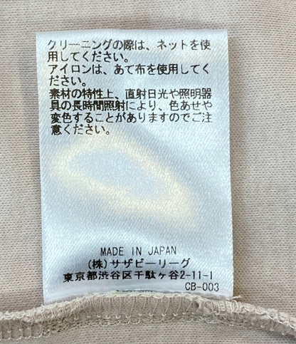 ebure エブール エアリーコットンワンピース 半袖 ピンク 23SS 3710300340 レディース SIZE 38