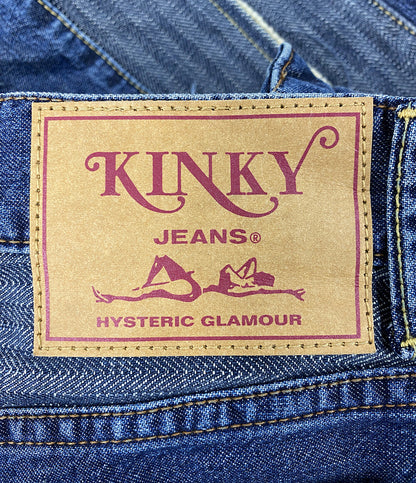 ヒステリックグラマー スクラッチロングデニムスカート レディース SIZE 24 HYSTERIC GLAMOUR