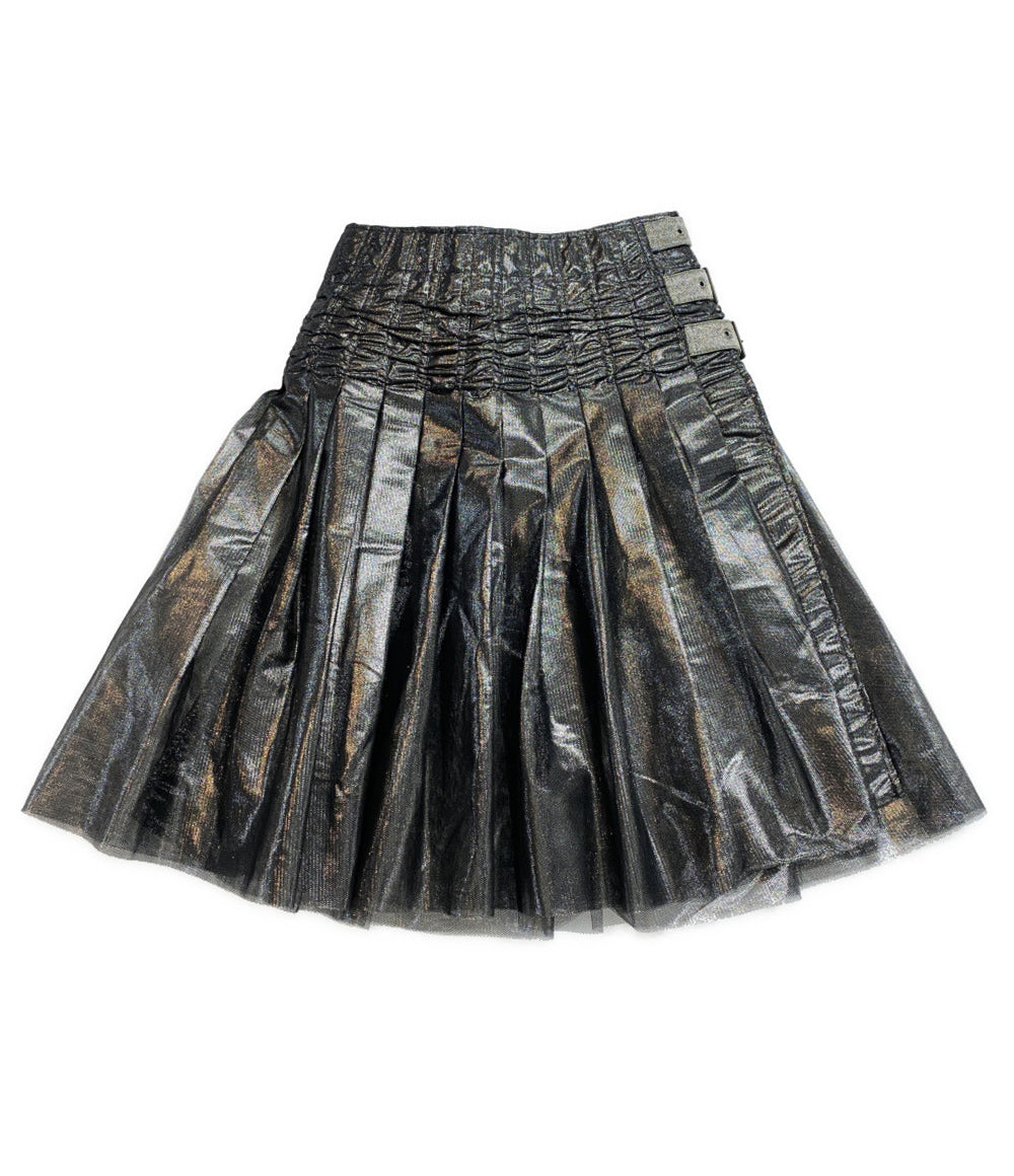 ジュンヤワタナベ 美品 ベルテッドプリーツスカート 25SS JO-S003 レディース SIZE XS JUNYA WATANABE