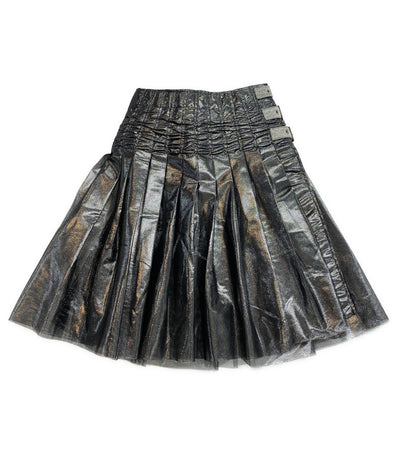 ジュンヤワタナベ 美品 ベルテッドプリーツスカート 25SS JO-S003 レディース SIZE XS JUNYA WATANABE