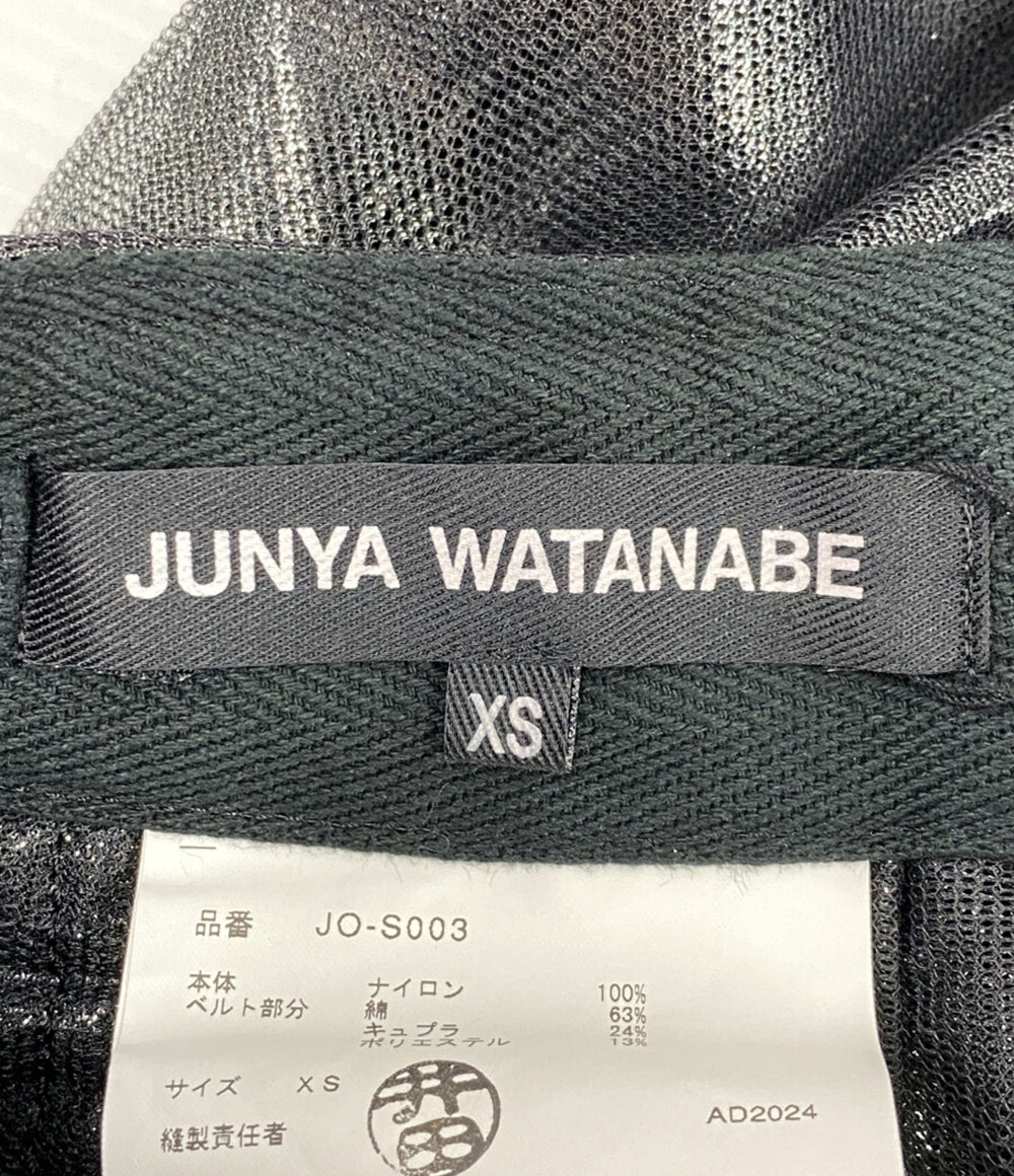 ジュンヤワタナベ 美品 ベルテッドプリーツスカート 25SS JO-S003 レディース SIZE XS JUNYA WATANABE