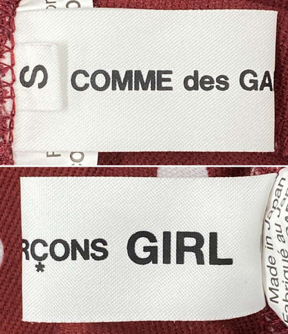 COMME des GARCONS GIRL コムデギャルソンガール ドット柄裾ジップジャージーパンツ 23AW NL-T004 レディース SIZE S