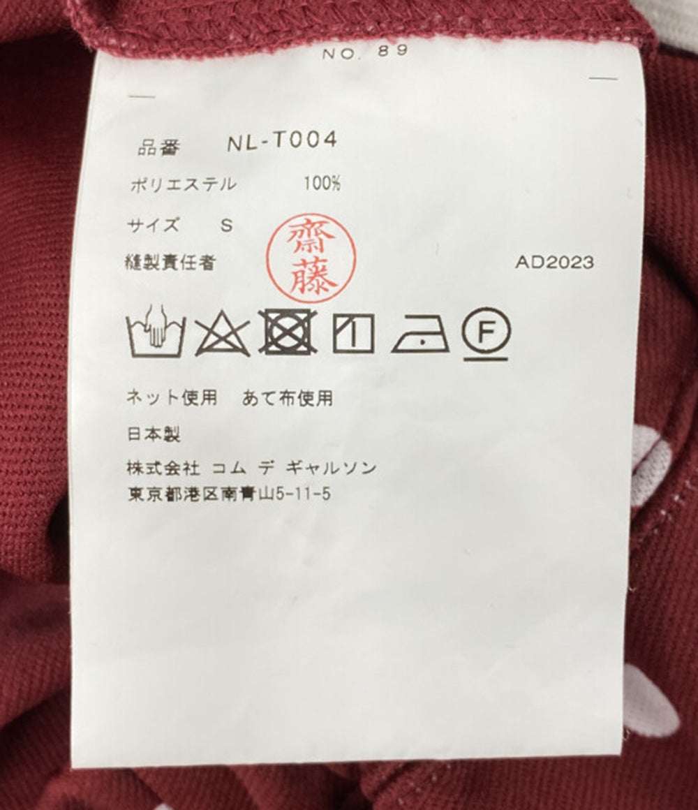 COMME des GARCONS GIRL コムデギャルソンガール ドット柄裾ジップジャージーパンツ 23AW NL-T004 レディース SIZE S