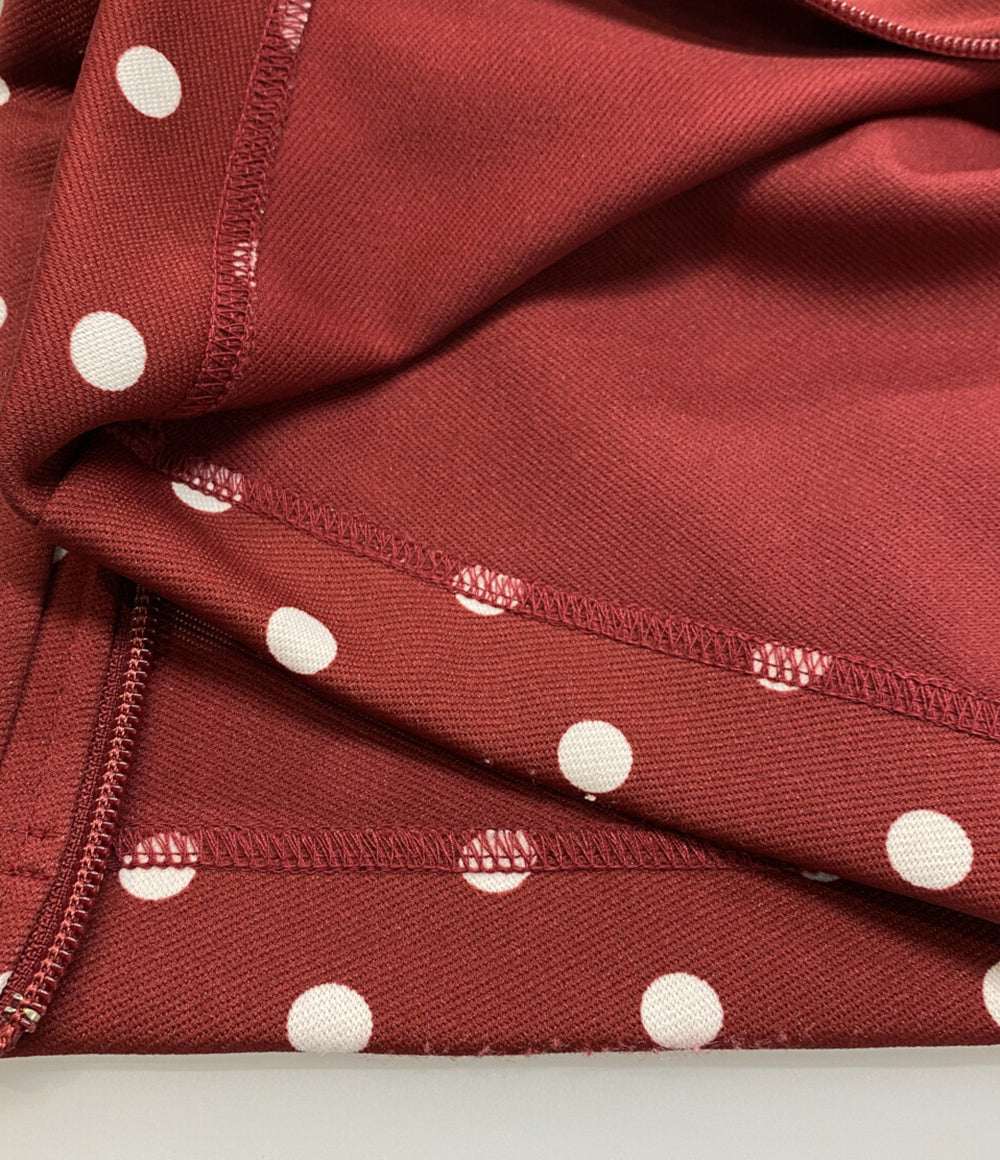COMME des GARCONS GIRL コムデギャルソンガール ドット柄裾ジップジャージーパンツ 23AW NL-T004 レディース SIZE S