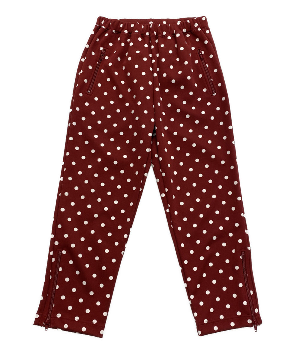 コムデギャルソンガール ドット柄裾ジップジャージーパンツ 23AW NL-T004 レディース SIZE S COMME des GARCONS GIRL