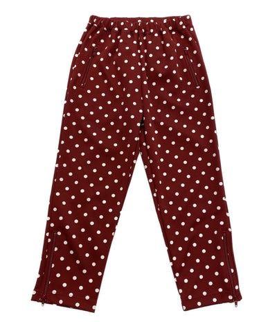 コムデギャルソンガール ドット柄裾ジップジャージーパンツ 23AW NL-T004 レディース SIZE S COMME des GARCONS GIRL