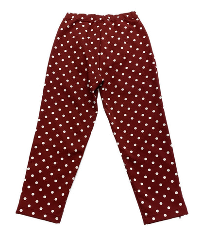 コムデギャルソンガール ドット柄裾ジップジャージーパンツ 23AW NL-T004 レディース SIZE S COMME des GARCONS GIRL