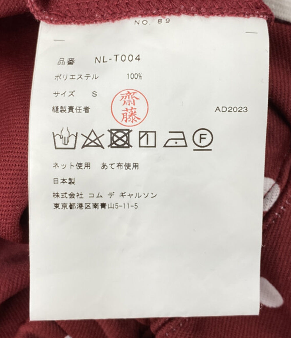 コムデギャルソンガール ドット柄裾ジップジャージーパンツ 23AW NL-T004 レディース SIZE S COMME des GARCONS GIRL