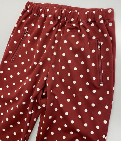 コムデギャルソンガール ドット柄裾ジップジャージーパンツ 23AW NL-T004 レディース SIZE S COMME des GARCONS GIRL