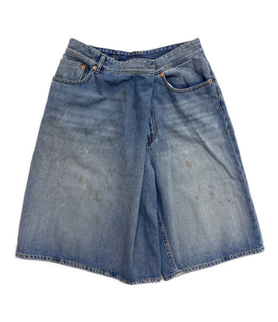 エムエムシックス タックデニムショーツ S52MU0083 レディース SIZE 40 MM6