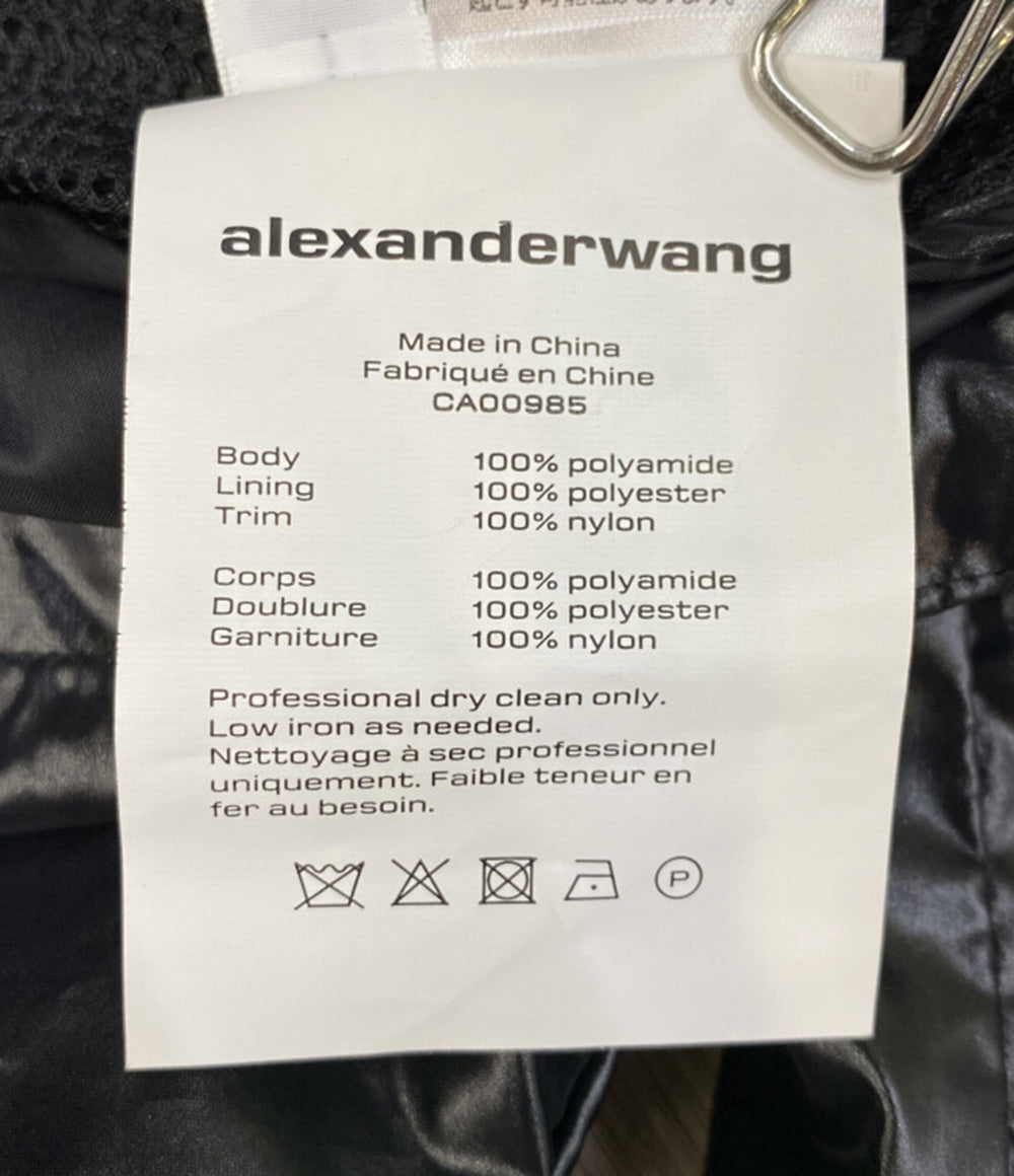 ALEXANDER WANG ポーチ付きナイロンパーカー ブラック レディース SIZE XS アレキサンダーワン