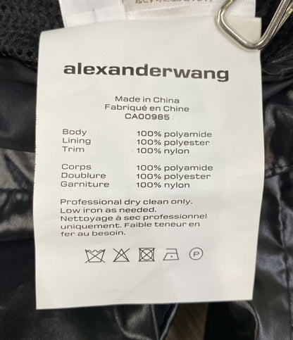 ALEXANDER WANG ポーチ付きナイロンパーカー ブラック レディース SIZE XS アレキサンダーワン