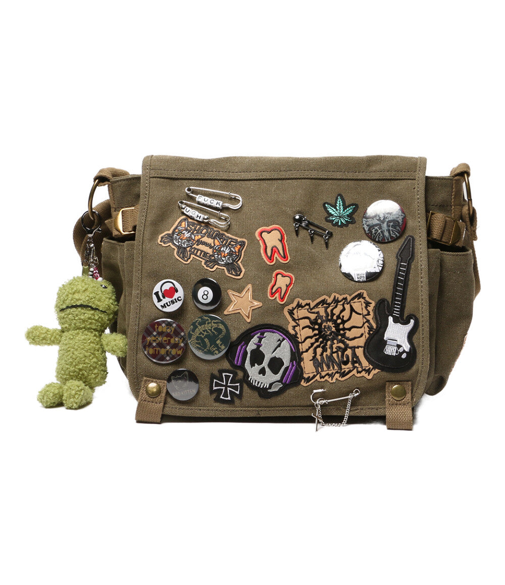 ミンガロンドン パッチミーアップショルダーバッグ レディース Minga London