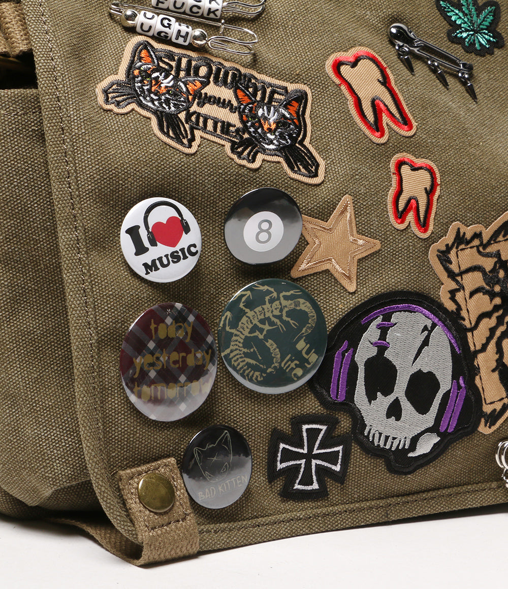 ミンガロンドン パッチミーアップショルダーバッグ レディース Minga London