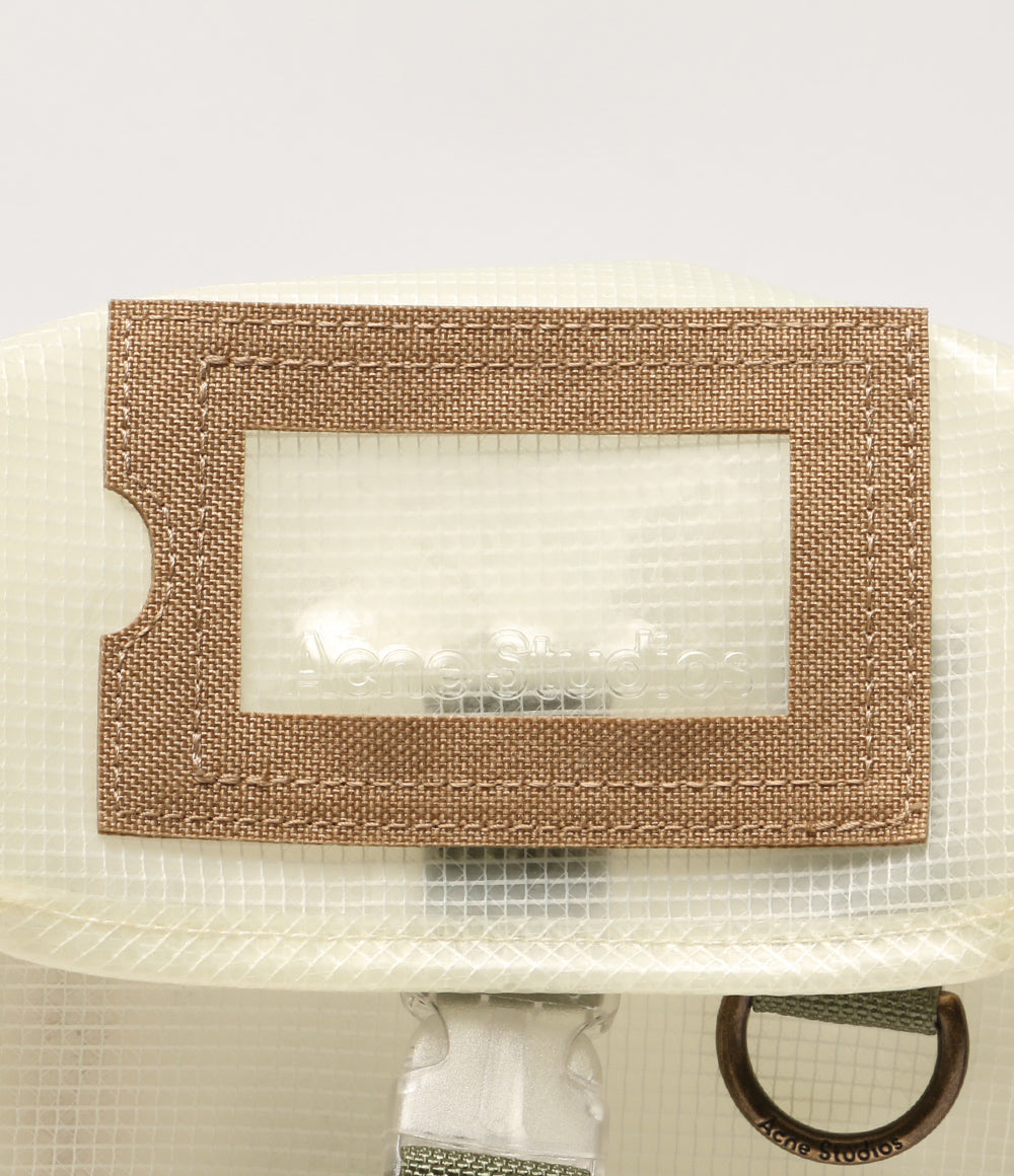 アクネストゥディオズ ショルダーバッグ クリアメッセンジャーバッグ メンズ ACNE STUDIOS