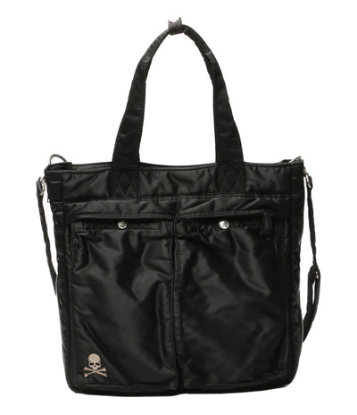 ポーター マスターマインド トートバッグ ドクロ刺繍2WAY TANKER メンズ PORTER×master mind