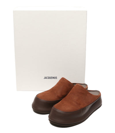 JACQUEMUS スウェードミュールサンダル メンズ SIZE 41 ジャックムー