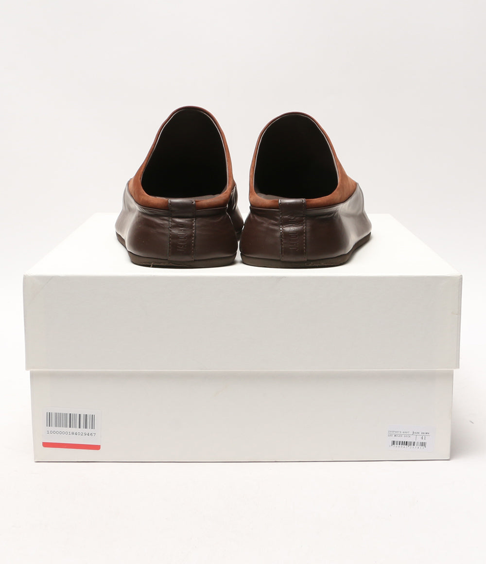 JACQUEMUS スウェードミュールサンダル メンズ SIZE 41 ジャックムー