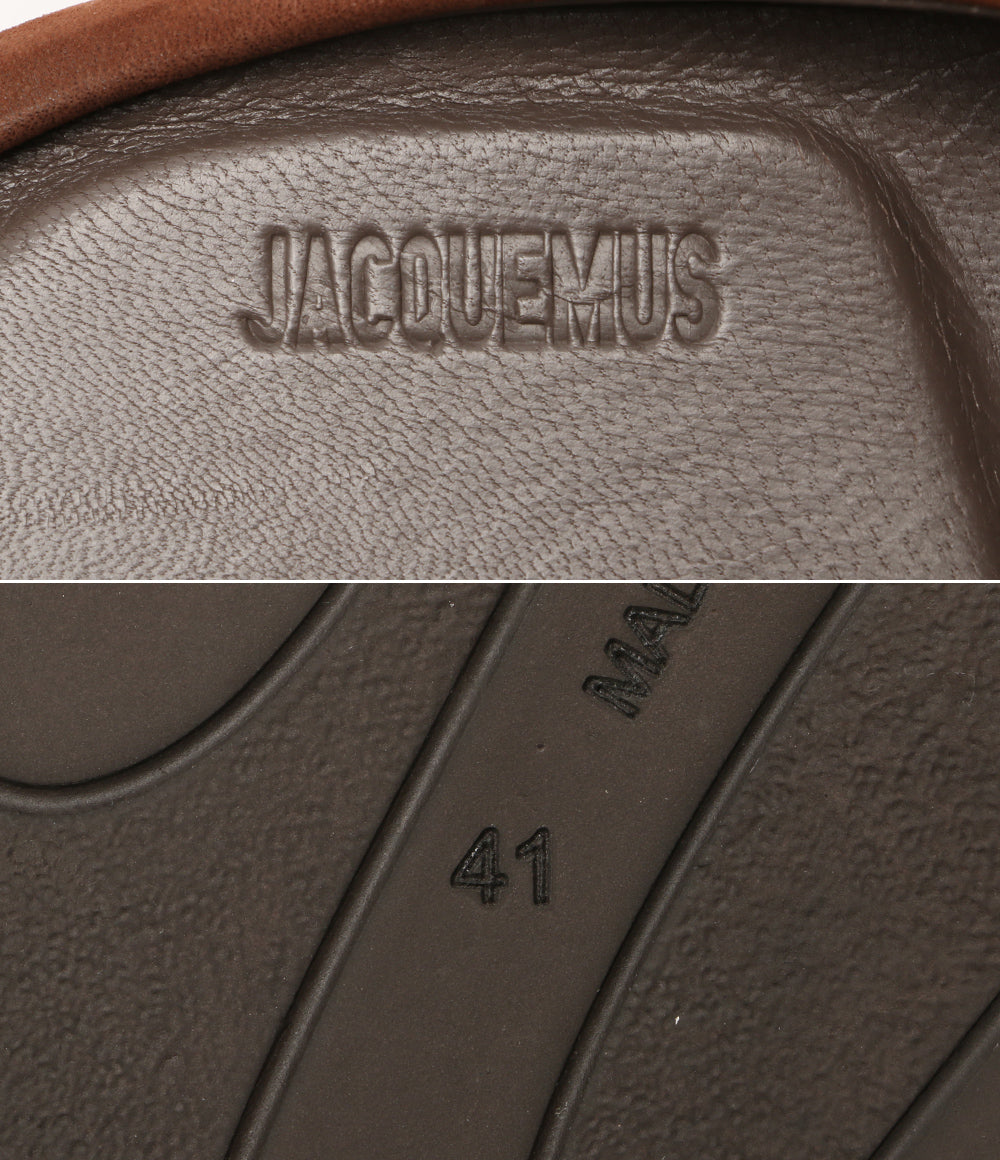 JACQUEMUS スウェードミュールサンダル メンズ SIZE 41 ジャックムー