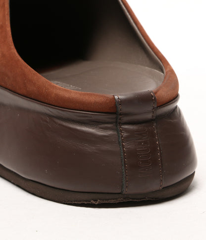 JACQUEMUS スウェードミュールサンダル メンズ SIZE 41 ジャックムー