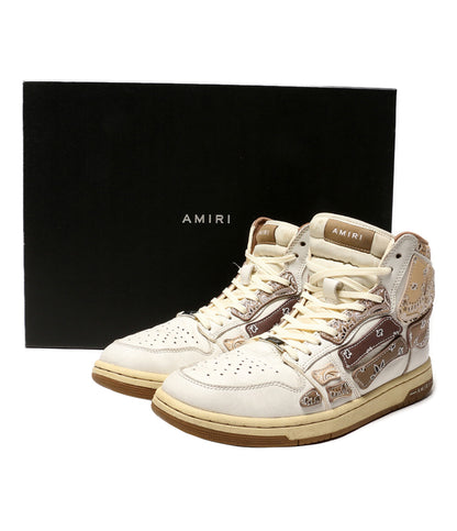 アミリ スニーカー SKELETON HIGH TOP BANDANA メンズ SIZE 26cm AMIRI