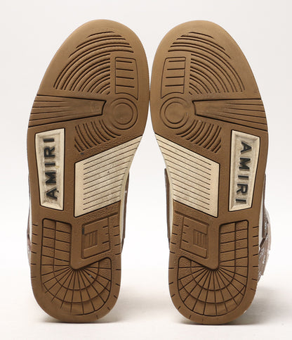 アミリ スニーカー SKELETON HIGH TOP BANDANA メンズ SIZE 26cm AMIRI