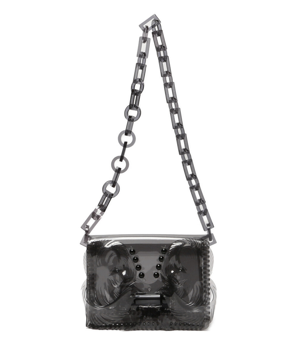 マメクロゴウチ ショルダーバッグ Transparent Sculptural Mini Chain Bag MM9 AC095 レディース Mame Kurogouchi