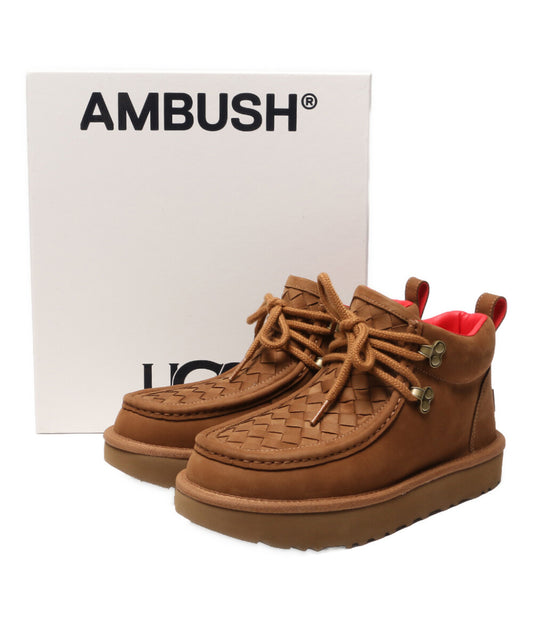 美品 UGG×AMBUSH アンブッシュ ブーツ Woven Boot レディース SIZE 24cm アグ