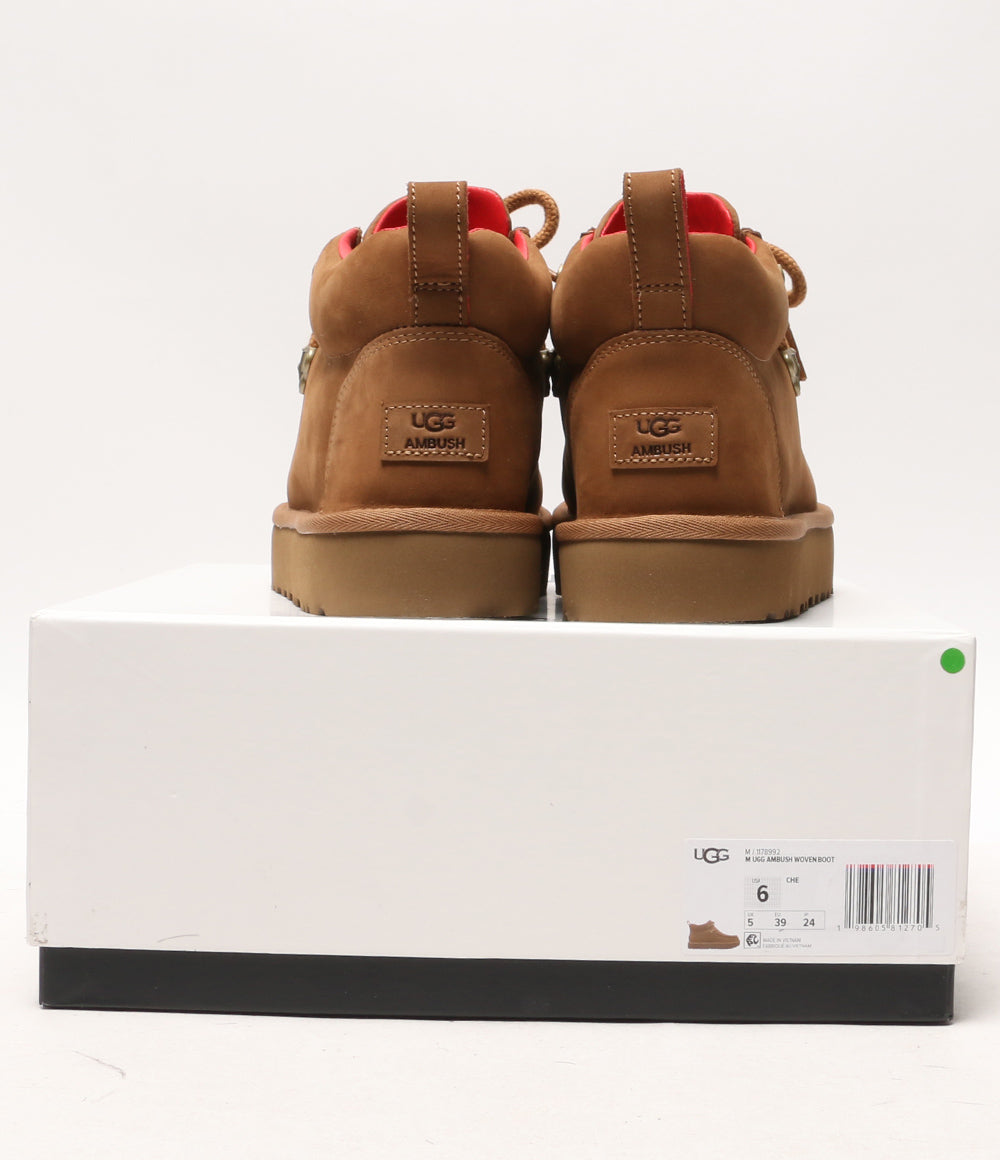美品 UGG×AMBUSH アンブッシュ ブーツ Woven Boot レディース SIZE