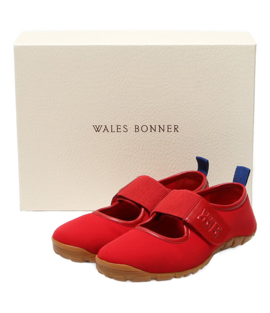 WALES BONNER ウェールズ・ボナー スニーカー JEWEL MARY JANE RED レディース SIZE 38