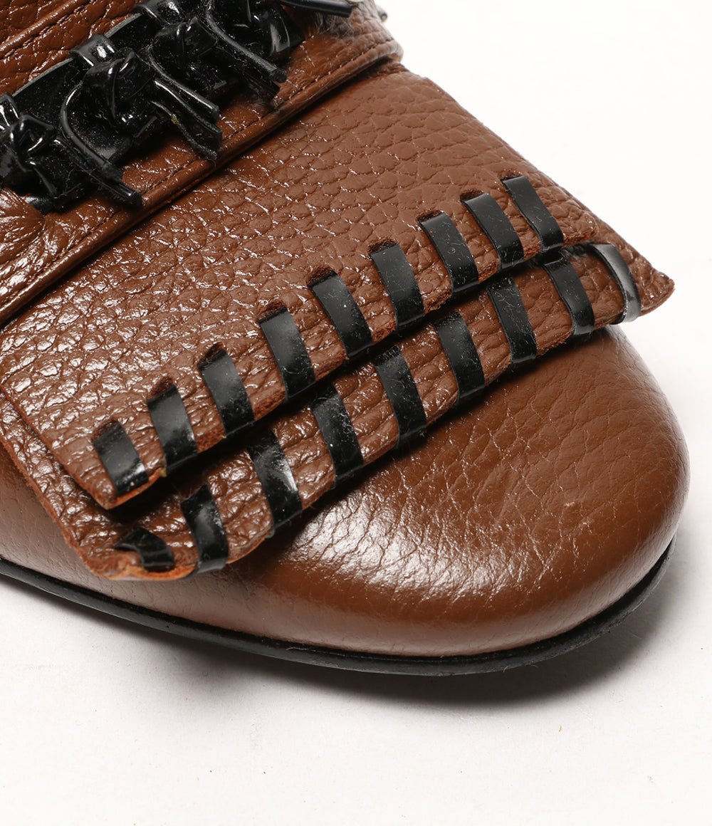 トーガプルラ 装飾付きヒールパンプス 0617G レディース SIZE 38 TOGA PULLA