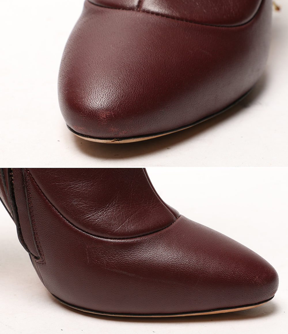 ROCHAS ヒール装飾サイドジップブーツ レディース SIZE 38.5 ロシャス