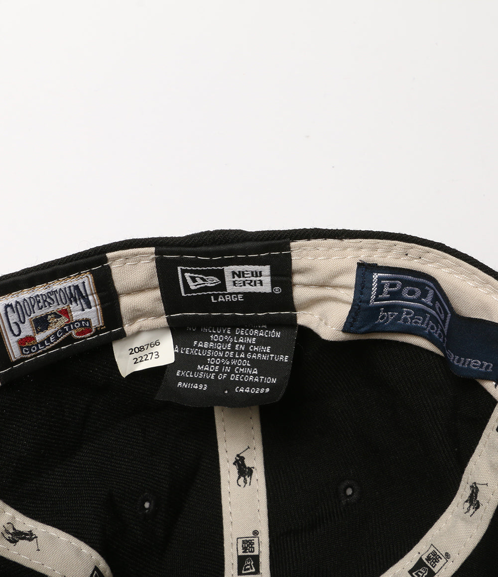 ポロ・ラルフローレン ニューエラ キャップ 49FORTY レディース SIZE L POLO RALPH LAUREN×NEWERA