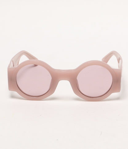 美品 Dries Van Noten x Linda Farrow リンダ ファロー サングラス Pink Sunglasses レディース ドリスヴァンノッテン