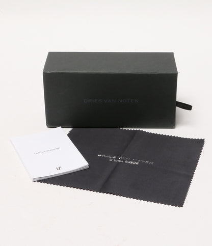 美品 Dries Van Noten x Linda Farrow リンダ ファロー サングラス Pink Sunglasses レディース ドリスヴァンノッテン