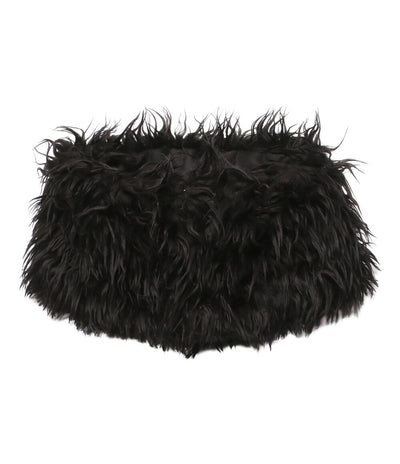 オマールアフリディ マフラー PADDED LONG FUR SCARF レディース omar afridi