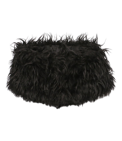 オマールアフリディ マフラー PADDED LONG FUR SCARF レディース omar afridi