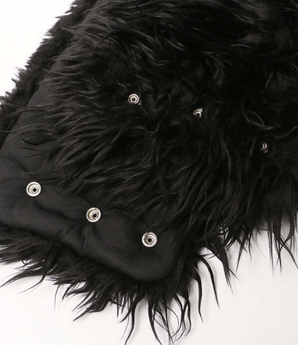オマールアフリディ マフラー PADDED LONG FUR SCARF レディース omar afridi