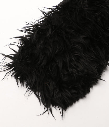 オマールアフリディ マフラー PADDED LONG FUR SCARF レディース omar afridi