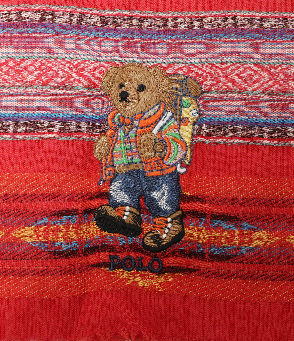 ポロ・ラルフローレン 美品 ポロベア ネイティブ柄ストール メンズ SIZE ONE SIZE POLO RALPH LAUREN