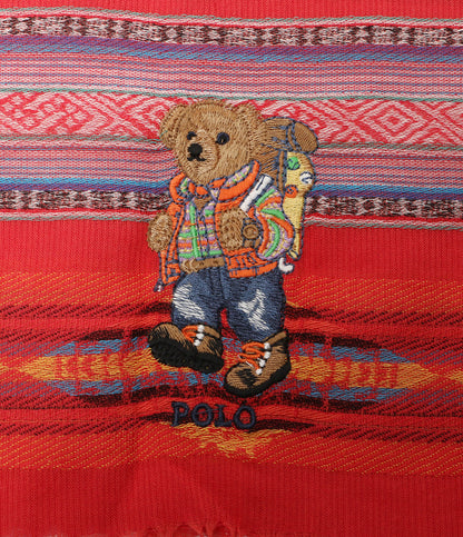 ポロ・ラルフローレン 美品 ポロベア ネイティブ柄ストール メンズ SIZE ONE SIZE POLO RALPH LAUREN