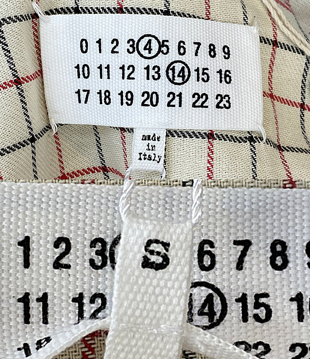 Maison Margiela 4 14 その他コート Organic cotton blanket coat 22AW SI0AA0008 メンズ SIZE S メゾンマルジェラ
