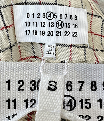 Maison Margiela 4 14 その他コート Organic cotton blanket coat 22AW SI0AA0008 メンズ SIZE S メゾンマルジェラ