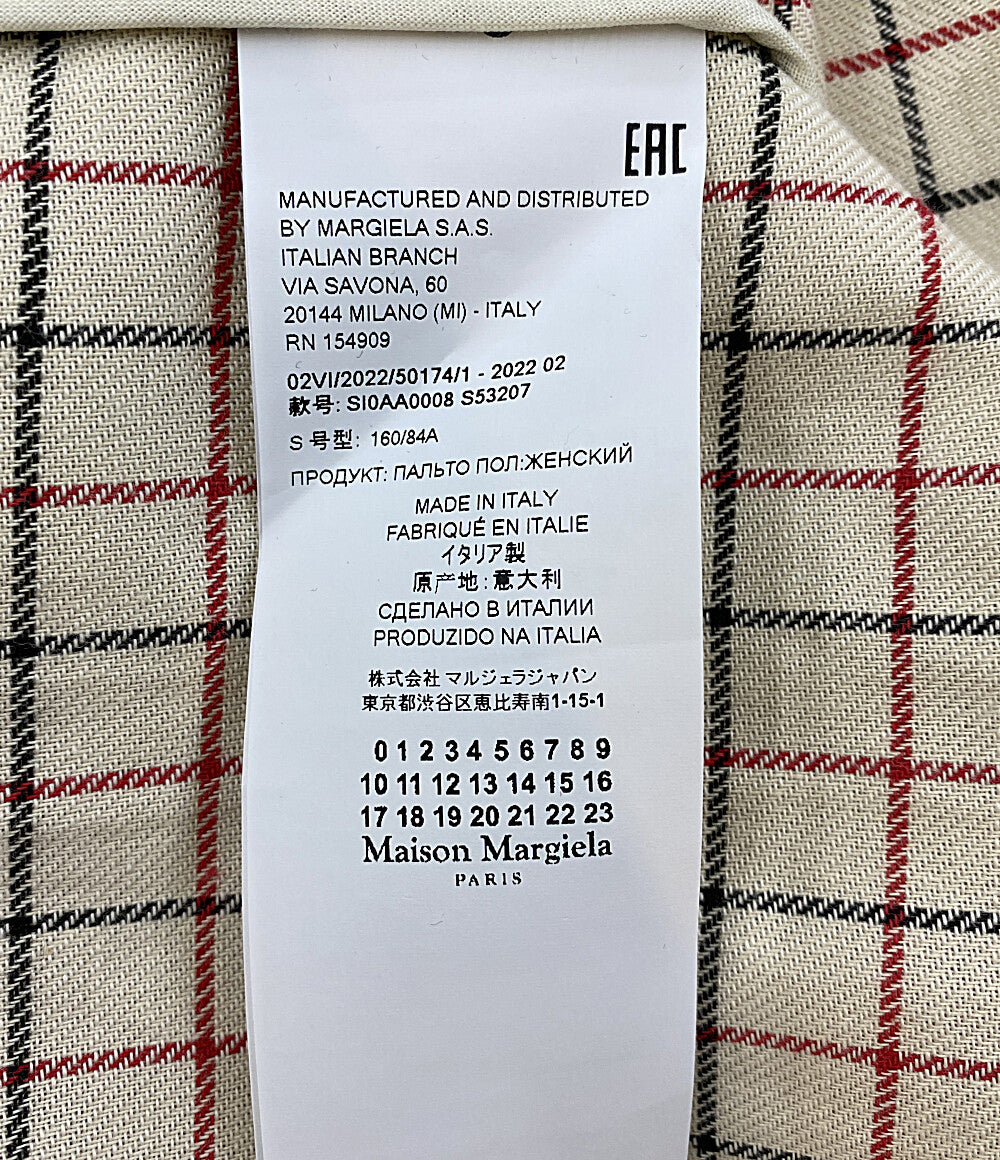 Maison Margiela 4 14 その他コート Organic cotton blanket coat 22AW SI0AA0008 メンズ SIZE S メゾンマルジェラ