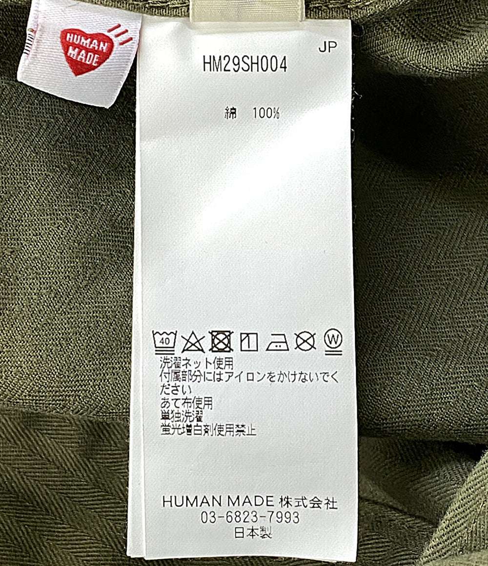 HUMAN MADE シャツジャケット MILITARY SHIRT 25SS HM29SH004 メンズ SIZE XL ヒューマンメード